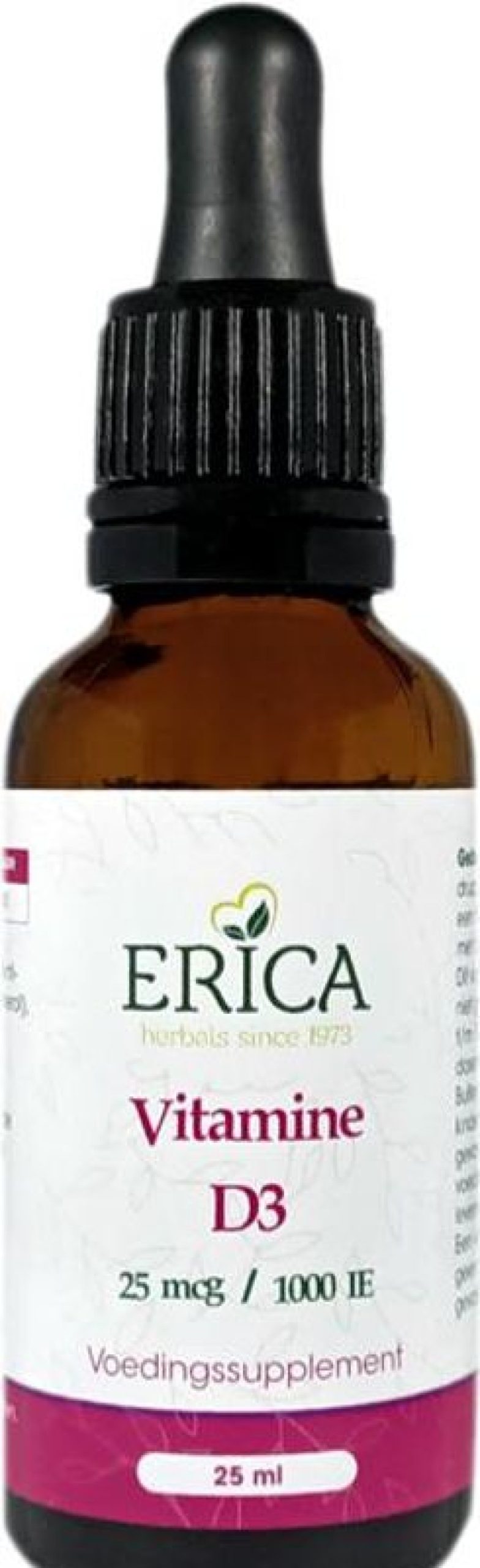 ERICA Seniors | Vitamin D3 Liquid 25 Mcg Oil Base 25 Ml