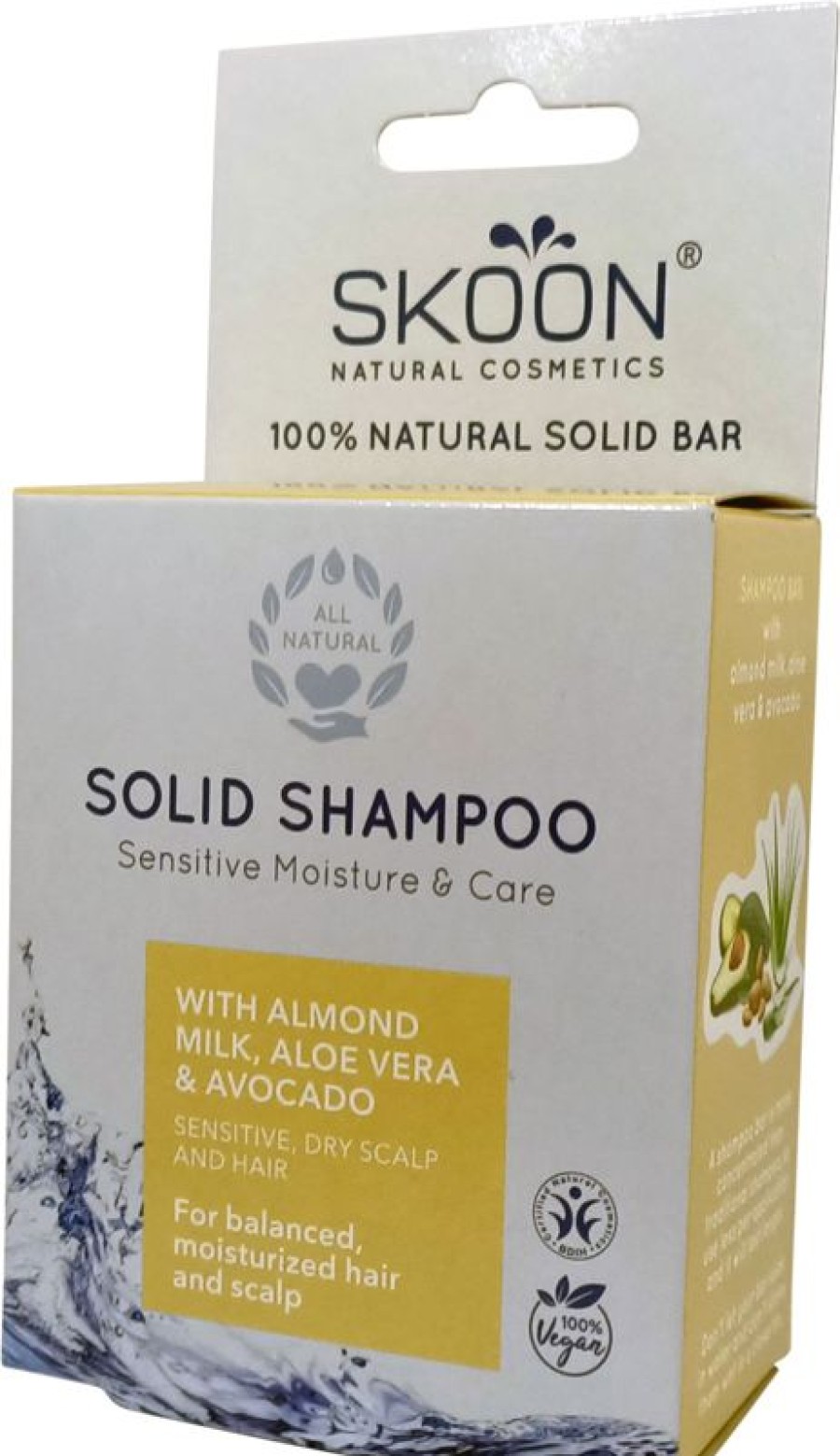 SKOON Shampoobar | Skoon Solid Shampoo Bar Sensitive Moisturecare 1S