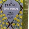 PUKKA Beneficial Tea | Herbal tea Three Fennel 20 puffs