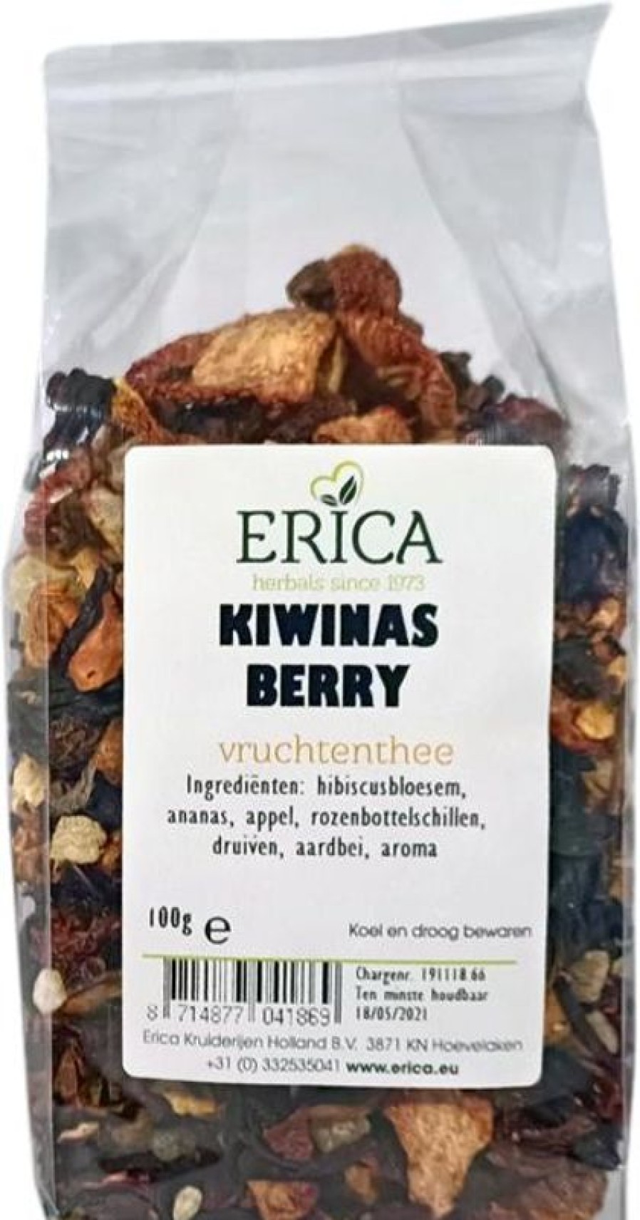 ERICA Fruit Tea | Kiwinas Berry 100 G