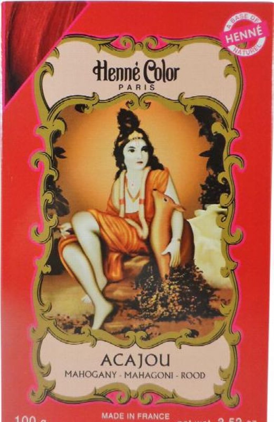 erica Hair ing | Henna Powder Acajou (Red) 100 G