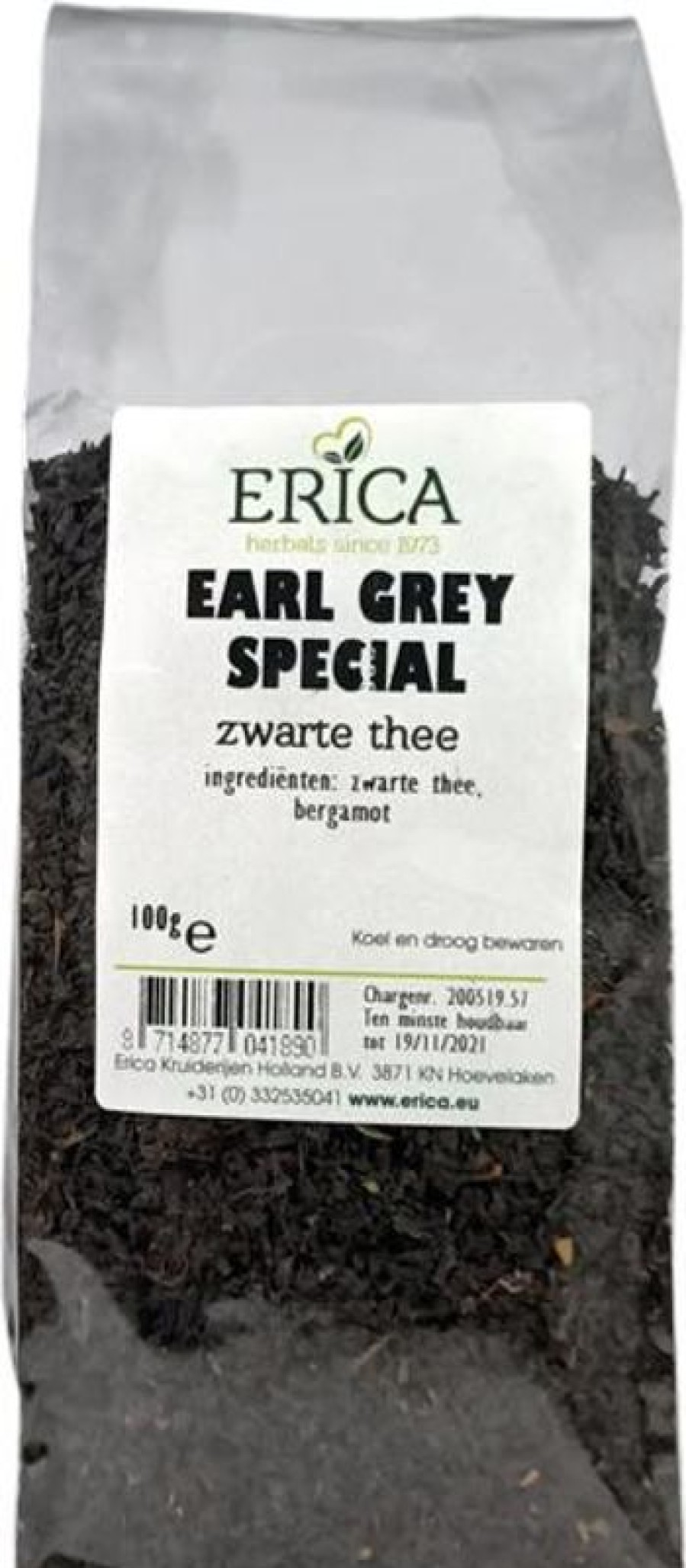 ERICA Black tea | Earl Gray Special 100 G