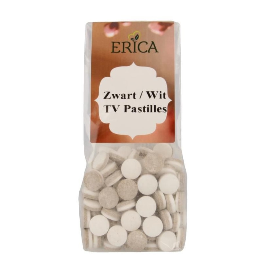 ERICA Licorice candy | Black White TV Pastilles 150 G