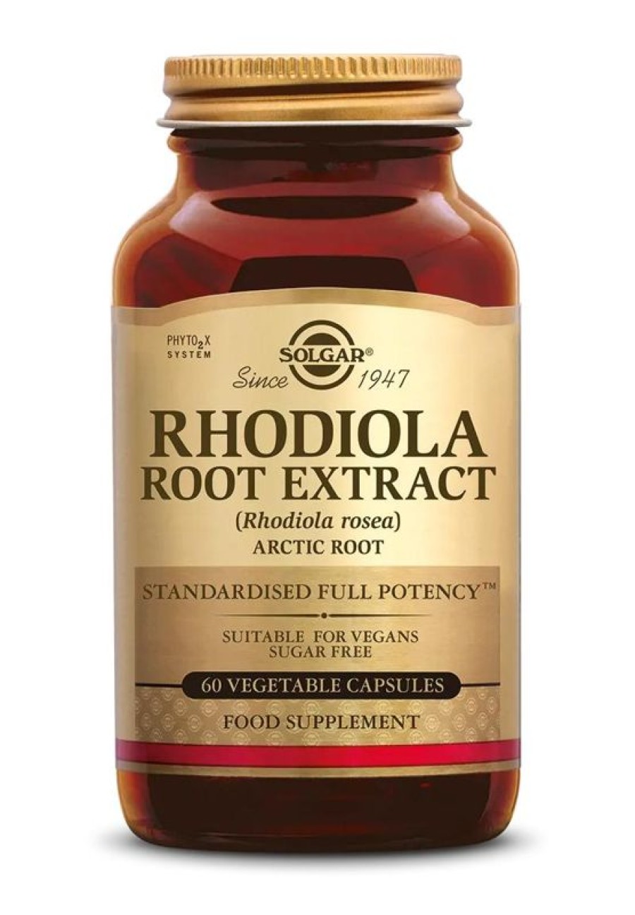 SOLGAR Rest And Stress | Solgar Rhodiola Rosea Extract 60Cap