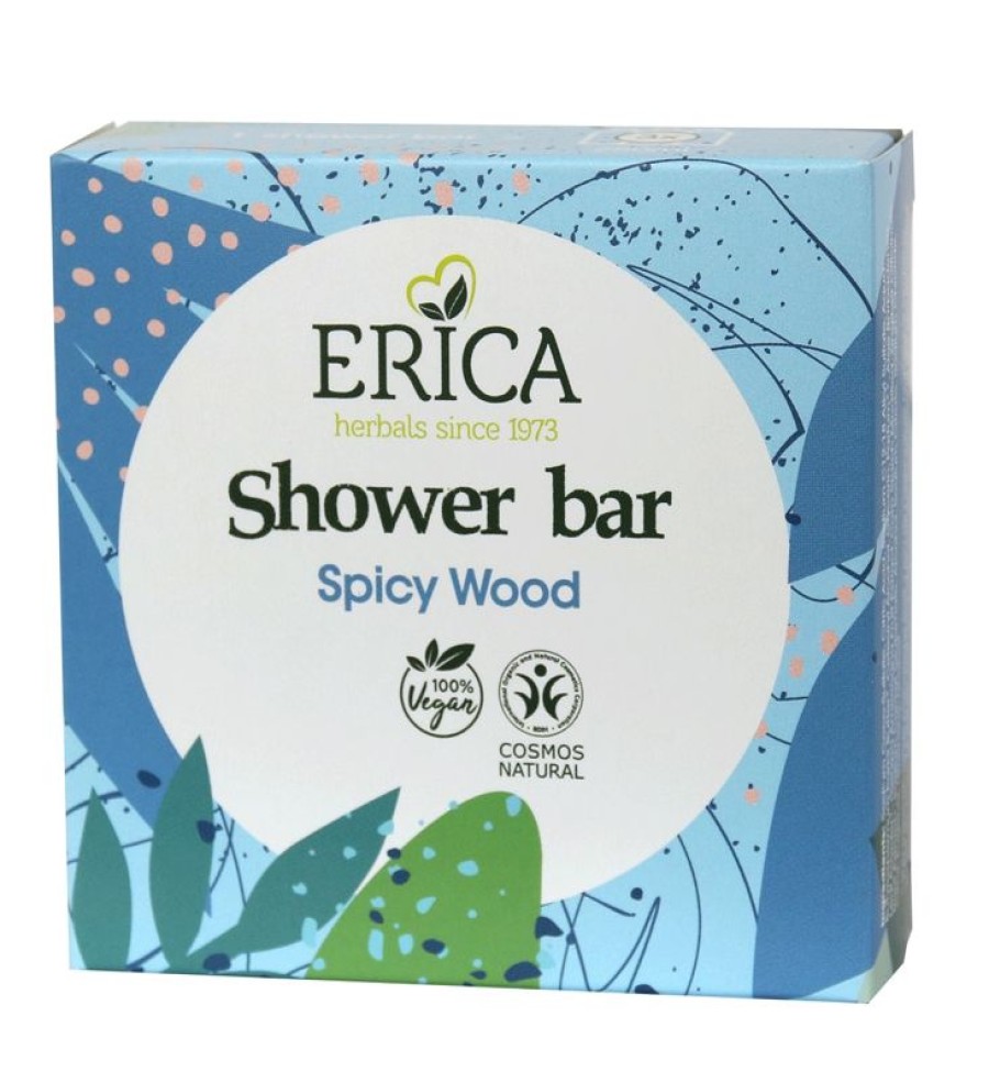 ERICA Shower & Shampoo Bars | Shower Bar Spicy Wood