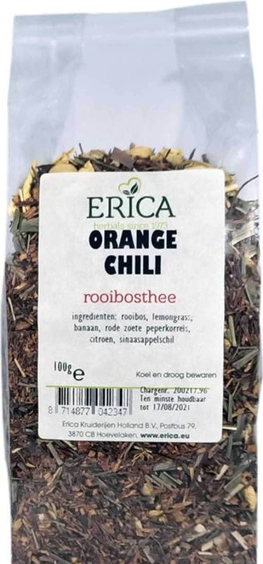 ERICA Rooibos tea | Orange Chili 100 G