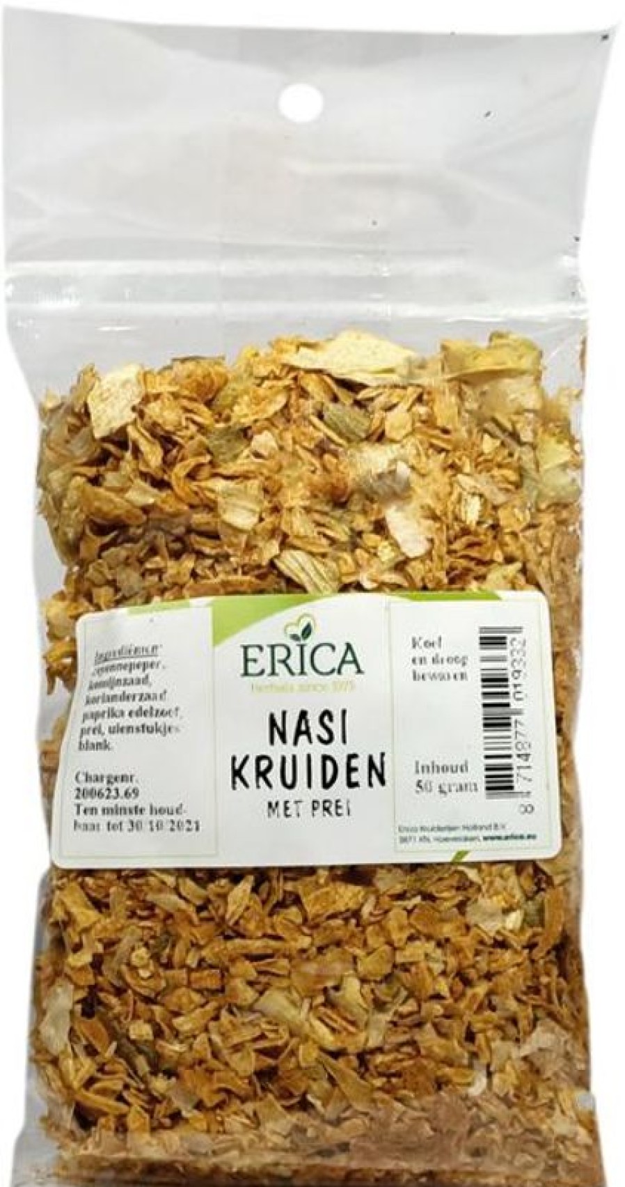 ERICA Spice Bags | Nasi Herbs Coarse (with Leek) 50 G