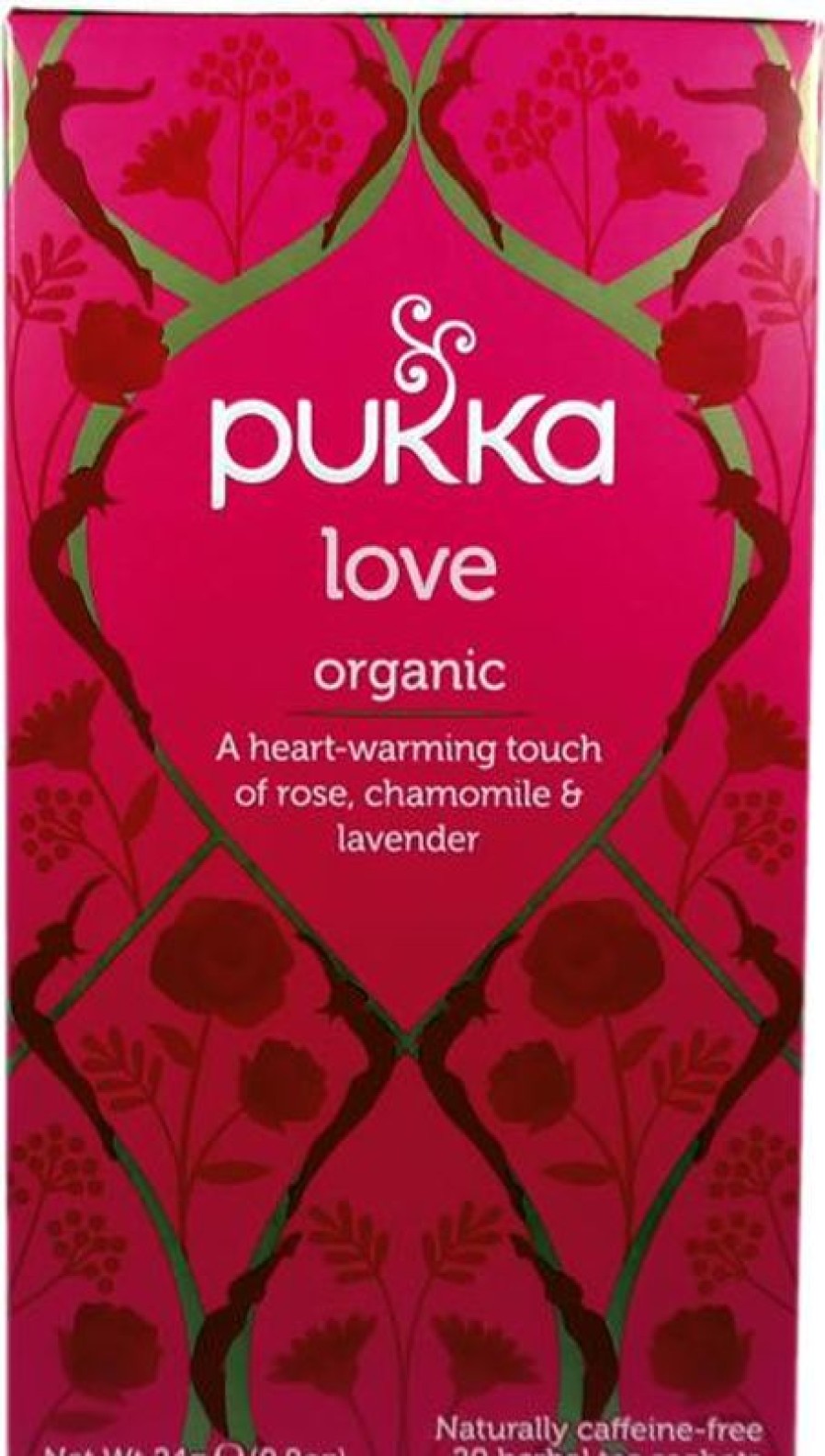 PUKKA Beneficial Tea | Herbal tea Love 20 puffs