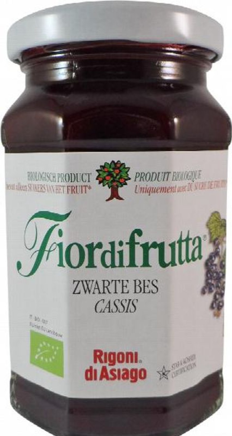 erica Sugar-free | Fiordifrutta Fruit Topping Blackcurrants 250 Grams