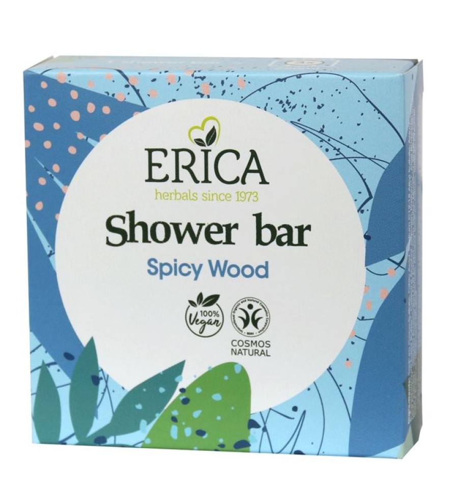 ERICA Gifts For Him | Shower Bar Spicy Wood