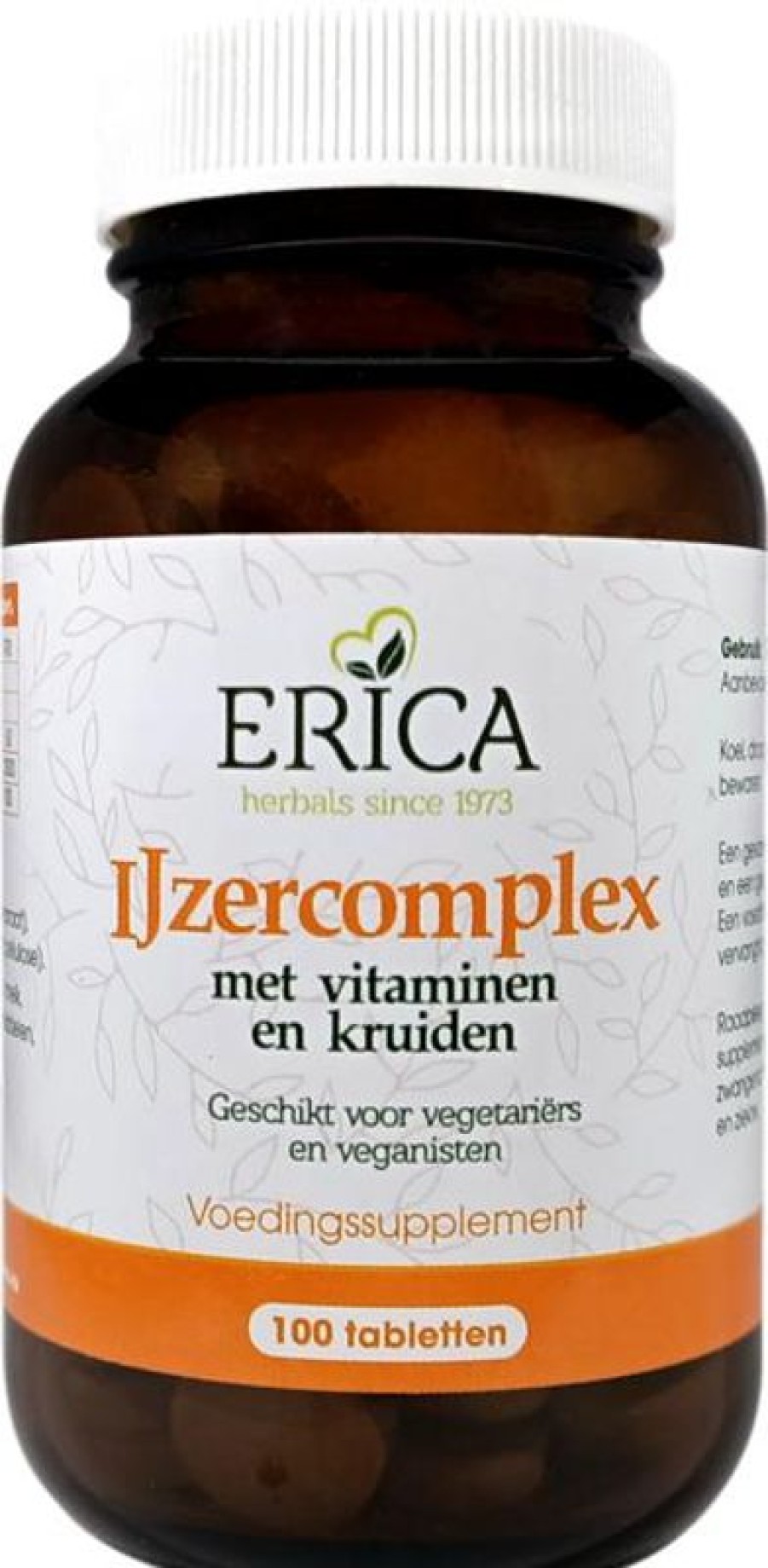 ERICA Minerals | Iron complex with Vit and herbal tablet 100 pcs