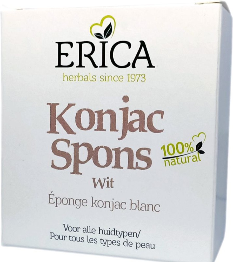 ERICA accessories | Konjac Sponge White 4G