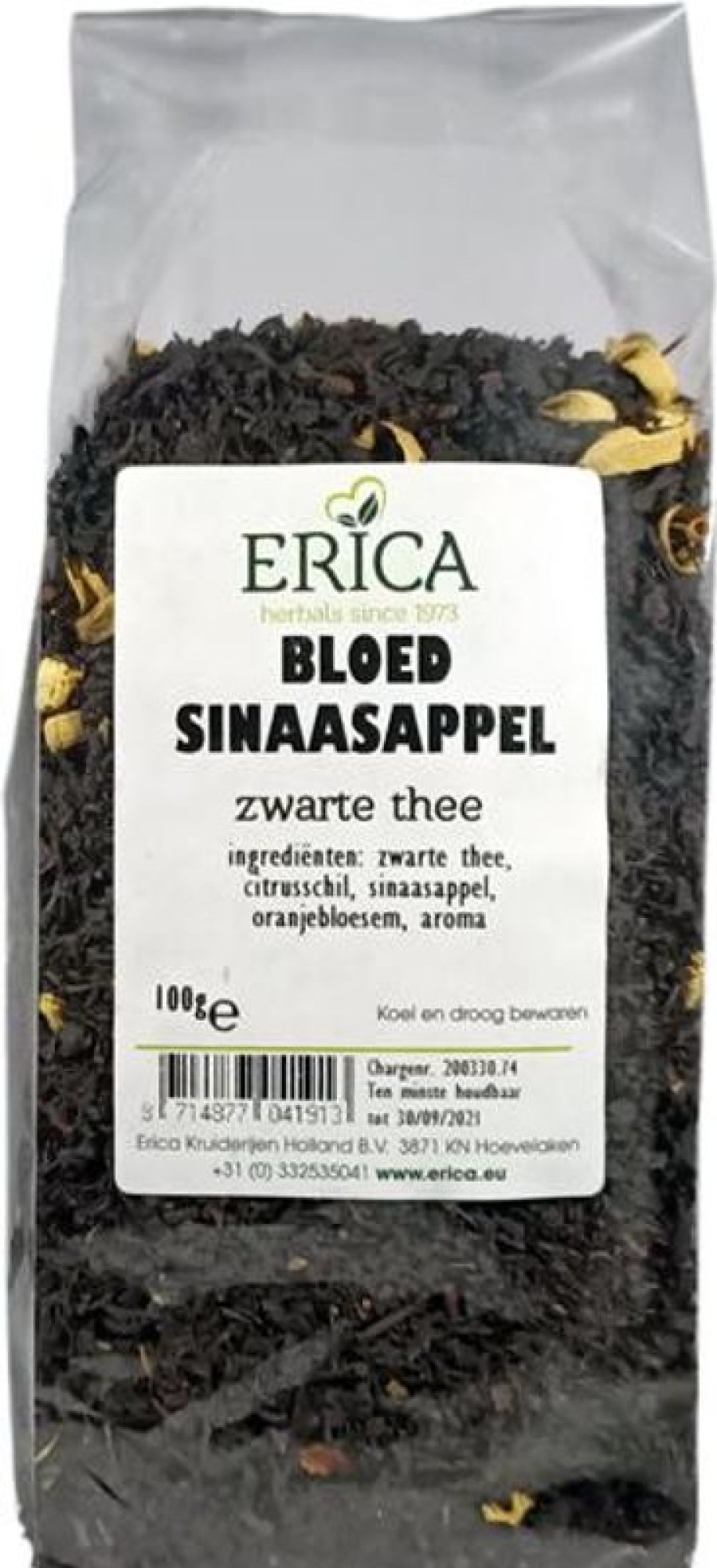 ERICA Black tea | Blood Orange 100 G