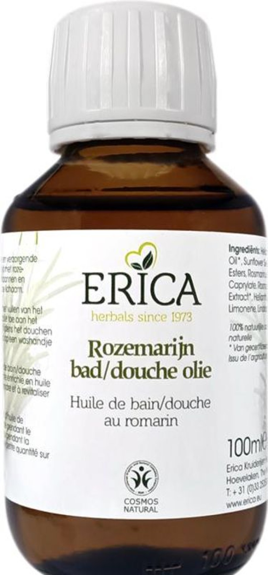 ERICA Bath oil | Bath/Shower Oil Rosemary 100 Ml