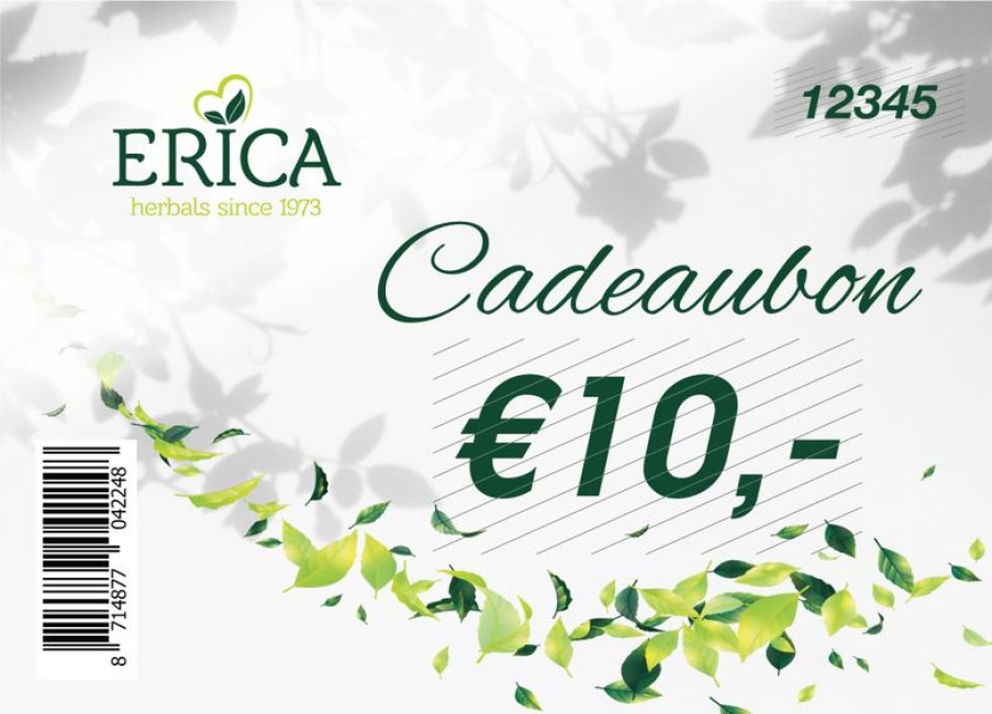 ERICA Gifts for Her | Gift voucher 10 Euro P/Pcs